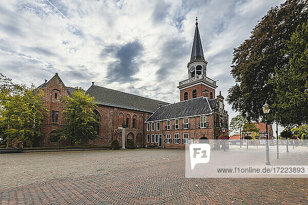 Niederlande  Provinz Groningen  Appingedam  Historische Kirche Nicolaikerk