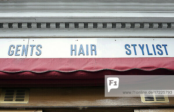 Barber shop sign
