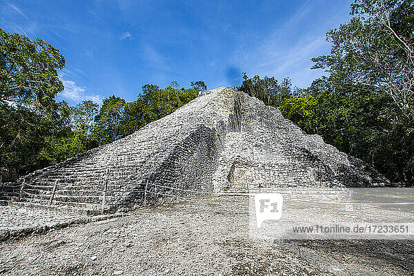 Die archäologische Maya-Stätte von Coba  Quintana Roo  Mexiko  Nordamerika