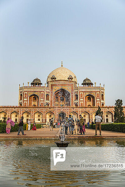 Humayuns Grabmal  UNESCO-Weltkulturerbe  Neu-Delhi  Indien  Asien