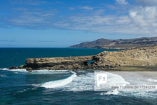 Playa del Viejo Rey  La Pared  Fuerteventura  Canary islands  Spain  Europe