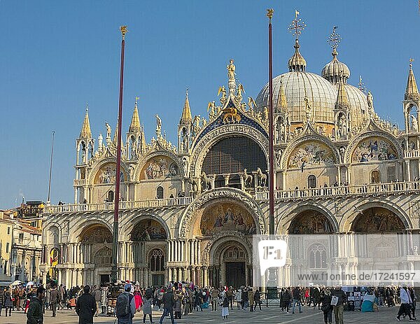 San-Marco cathedral  Venice  Italy  Europe