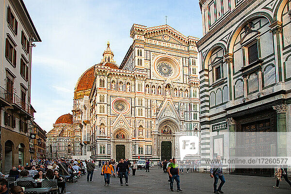 Cattedrale di Santa Maria del Fiore  UNESCO World Heritage Site  Florence  Tuscany  Italy  Europe