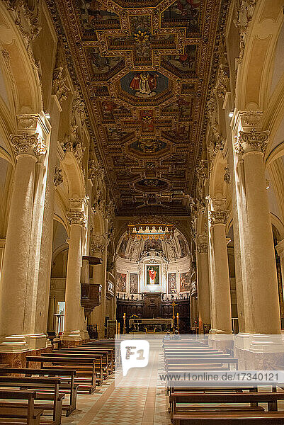 Europe  Italy  Marche  Recanati  San Flaviano Cathedral