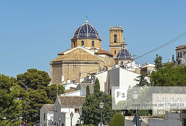 Kirche Nüstra Señora del Consuelo Consuelo (Unsere Liebe Frau des Trostes)  Altstadt von Altea  Spanien  Europa