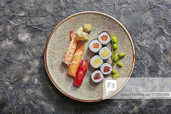 Sushi-Platte (Japan)