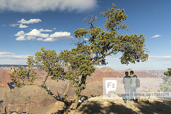 Blick vom Grandview Point  South Rim  Grand Canyon National Park  UNESCO-Welterbe  Arizona  Vereinigte Staaten von Amerika  Nordamerika