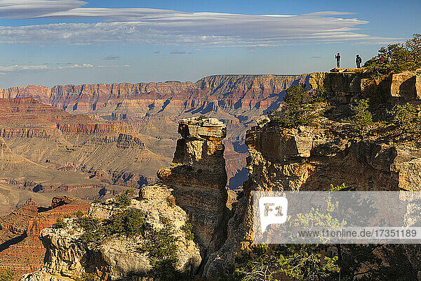 View from Grandview Point  South Rim  Grand Canyon National Park  UNESCO World Heritage Site  Arizona  United States of America  North America