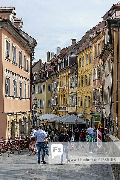Historische Altstadt  gehört zum Unesco-Welterbe  Bamberg  Bayern  Deutschland  Europa