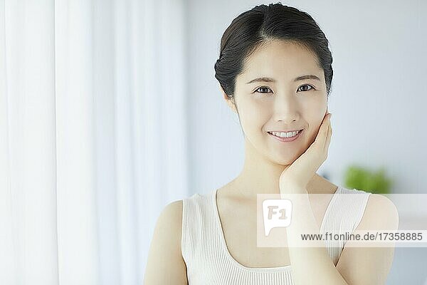 Japanese woman beauty portrait