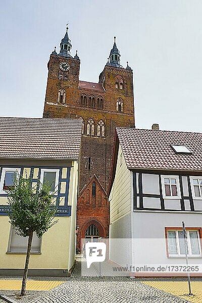 Kirche St. Petri  Seehausen  Altmark  Sachsen-Anhalt  Deutschland  Europa