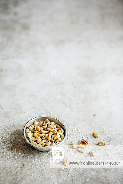 Roasted pine nuts