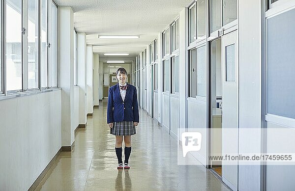 Japanese school student