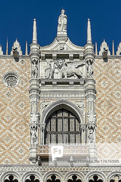 Dogenpalast, Palazzo Ducale, Piazza San Marco, Markusplatz, Venedig, Italien, Europa