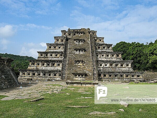 Präkolumbianische archäologische Stätte El Tajin  Veracruz  Mexiko  Unesco-Welterbe  Mittelamerika