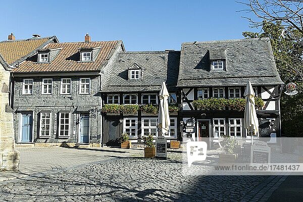 Wirtshaus an der Lohmühle  Goslar  UNESCO Welterbestätte  Harz  Niedersachsen  Deutschland  Europa
