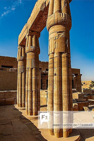 Karnak-Tempel  Luxor  Theben  Ägypten  Luxor  Theben  Ägypten  Afrika