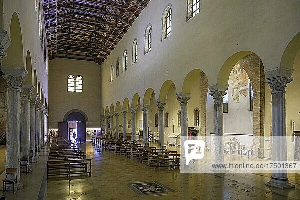 Basilica di San Pietro Maggiore in San Francesco  Ravenna  Provinz Ravenna  Italien  Europa
