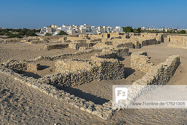 Qal'at al-Bahrain (Bahrain Fort)  UNESCO World Heritage Site  Kingdom of Bahrain  Middle East