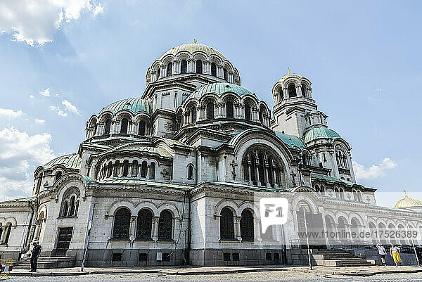 St. Alexander Nevsky Cathedral  Sofia  Bulgaria  Europe