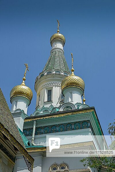 Russische Kirche Sweti Nikolaj  Sofia  Bulgarien  Europa