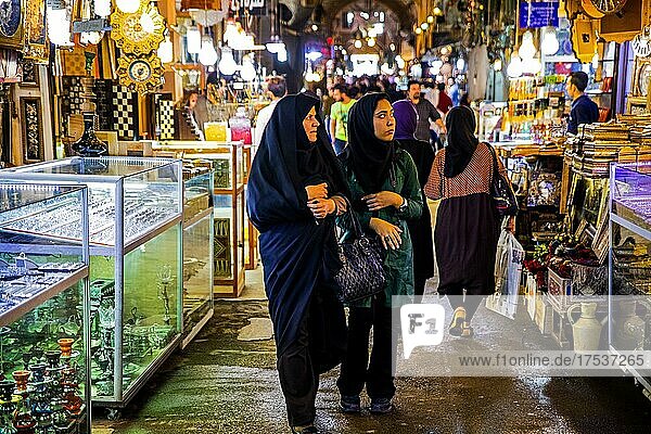 The Grand Bazaar  Isfahan  Isfahan  Iran  Asia