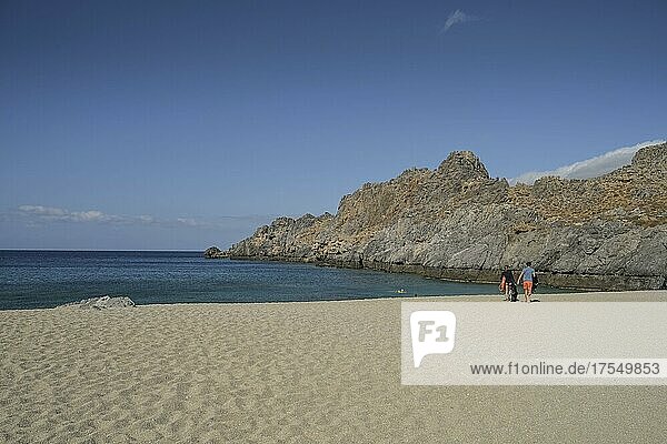 Sandstrand Skinaria Beach  Südküste  Kreta  Griechenland  Europa