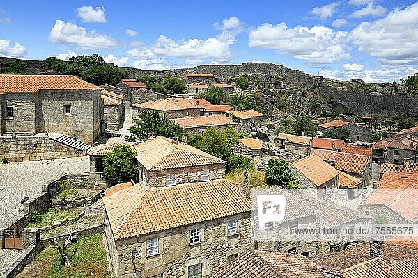Mittelalterliches und historisches Dorf Sortelha  Serra da Estrela  Beira Alta  Portugal  Europa