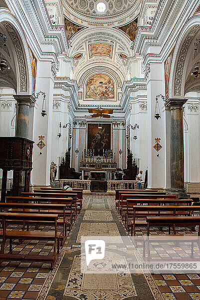 Europe Italy  Sicily  Erice  St. Martin church
