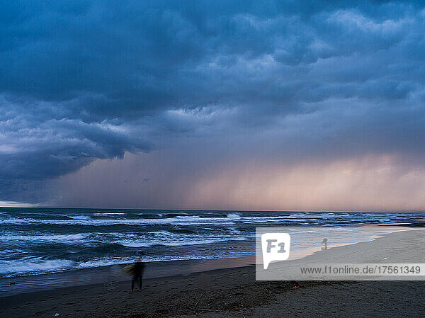 Italien  Toskana  Lido di Camaiore  Sturm