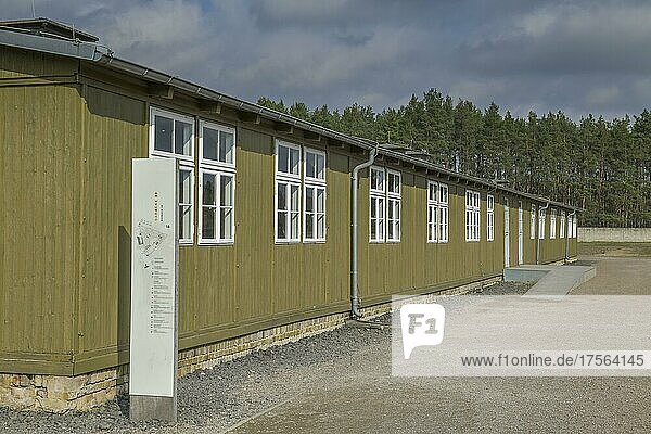 Baracke 39  Gedenkstätte und Museum Konzentrationslager Sachsenhausen  Oranienburg  Landkreis Oberhavel  Brandenburg  Deutschland  Europa