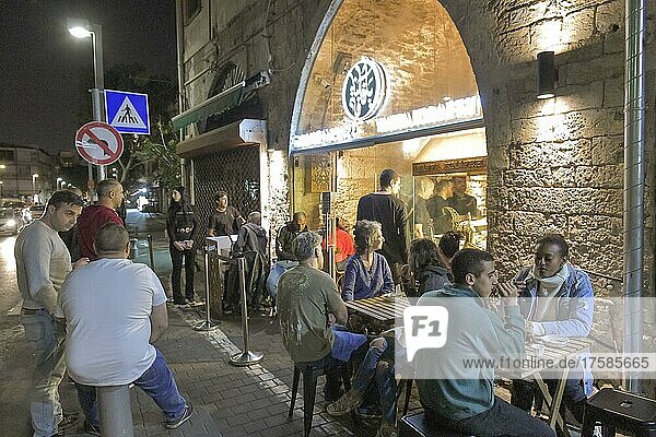 Restaurant Yaffa Knafeh  Jaffa  Tel Aviv  Israel  Asien