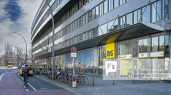 The BVG customer centre building on Holzmarktstraße in Mitte  Berlin  Germany  Europe