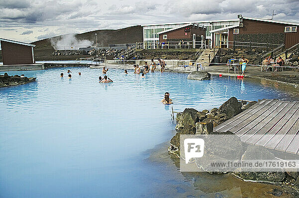 Jardbodin  the Myvatn hot springs  Lake Myvatn  Iceland; Iceland