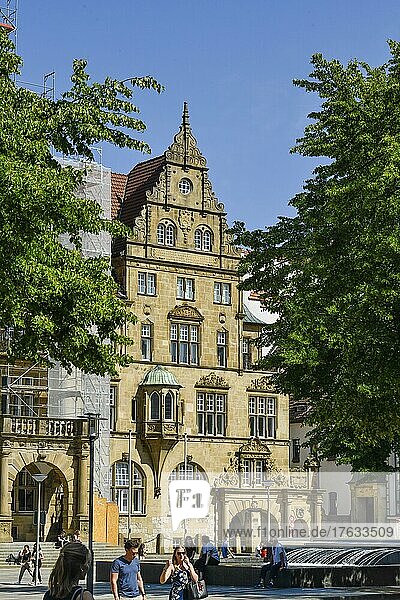 Altes Rathaus  Niederwall  Bielefeld  Nordrhein-Westfalen  Deutschland  Europa
