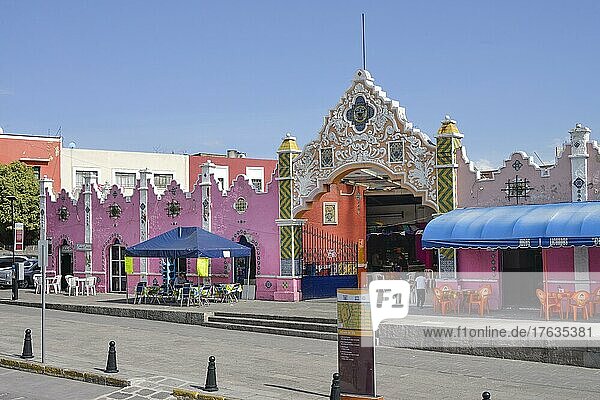 Markthalle Mercado del Alto  Puebla  Mexiko  Mittelamerika