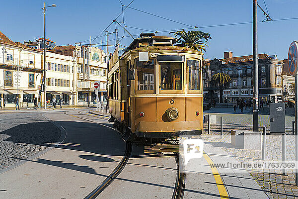 Portugal  Porto  Historic tram in old town