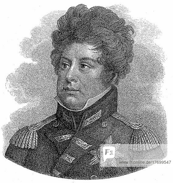George IV  George Augustus Frederick  12 August 1762  26 June 1830  George IV August Frederick  was King of the United Kingdom of Great Britain and Ireland from 1820 to 1830  Historical  digitally restored reproduction of a 19th century original