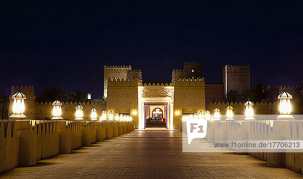 The Entrance Of The Qasr Al Sarab Desert Resort; Liwa Oasis  Abu Dhabi  United Arab Emirates