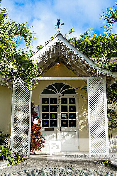 Gemeindebibliothek Mustique  Insel Mustique  St. Vincent und die Grenadinen  Westindien