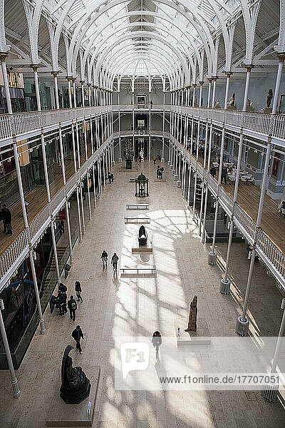 The Grand Gallery  National Museum Of Scotland; Edinburgh  Schottland