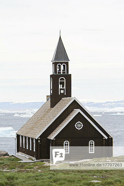 Ilulissat Church  Zion Church. Built In 1782. Greenland.