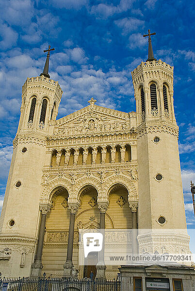 Europa  Frankreich  Rhône  Lyon Basilika Fourviere