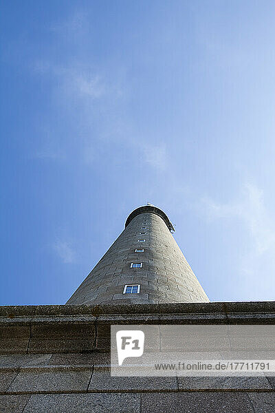 Der Leuchtturm von Gatteville-le-Phare  Normandie  Frankreich
