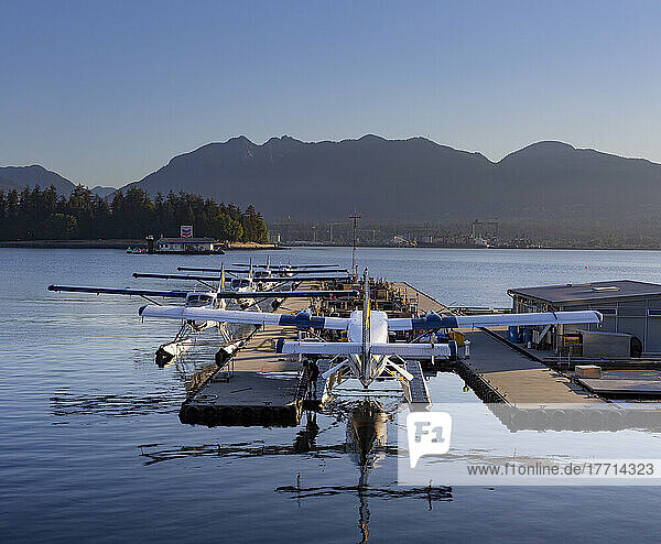 Wasserflugzeug-Hafen; Vancouver  British Columbia  Kanada