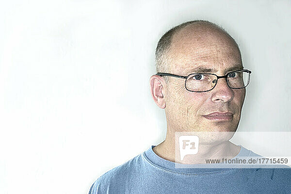 Portrait Of Man Wearing Glasses