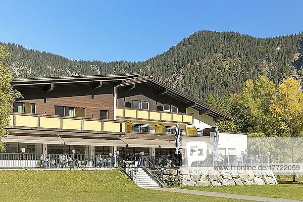 Hotel  Restaurant Forelle amPlansee bei Reutte  Ammergauer Alpen  Tirol Österreich  Plansee  Tirol  Österreich  Europa