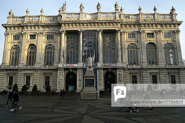Madama Palace  Turin  Piedmont  Italy  Europe