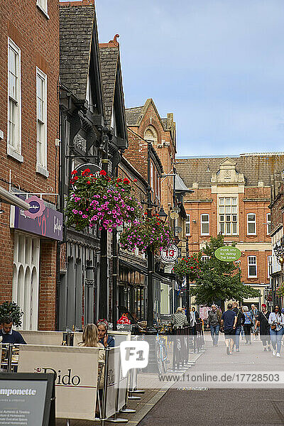 The Lanes  Leicester  Leicestershire  England  United Kingdom  Europe