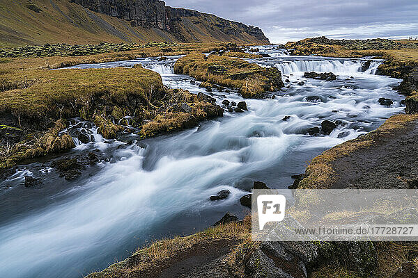 Fossalar River  Iceland  Polar Regions